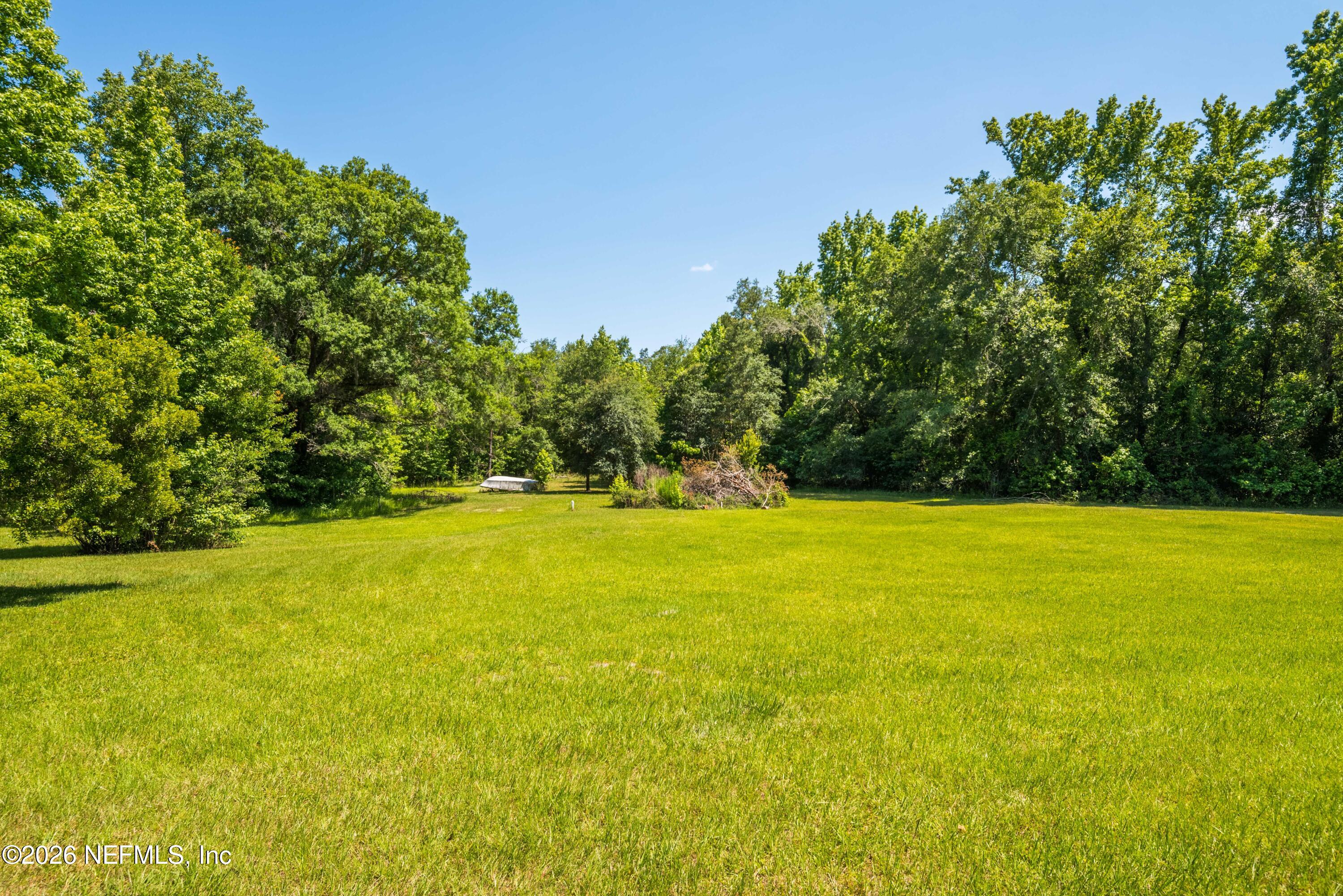 4369 Hawk Haven Road Middleburg, FL 32068 - Photo 13 of 17 a view of outdoor space with swimming pool and trees in the background