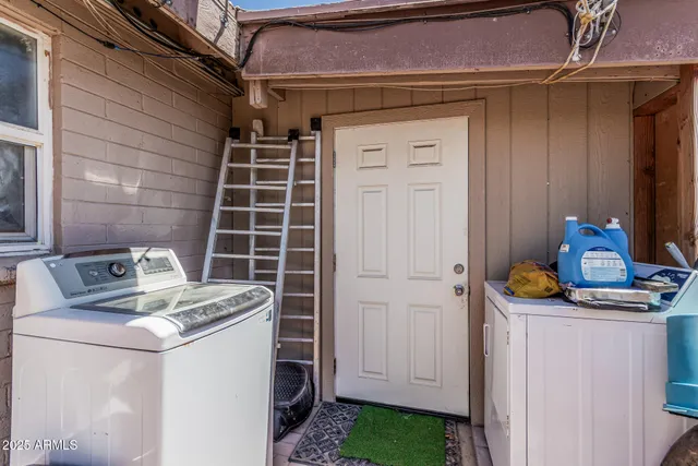 a view of outdoor space and deck
