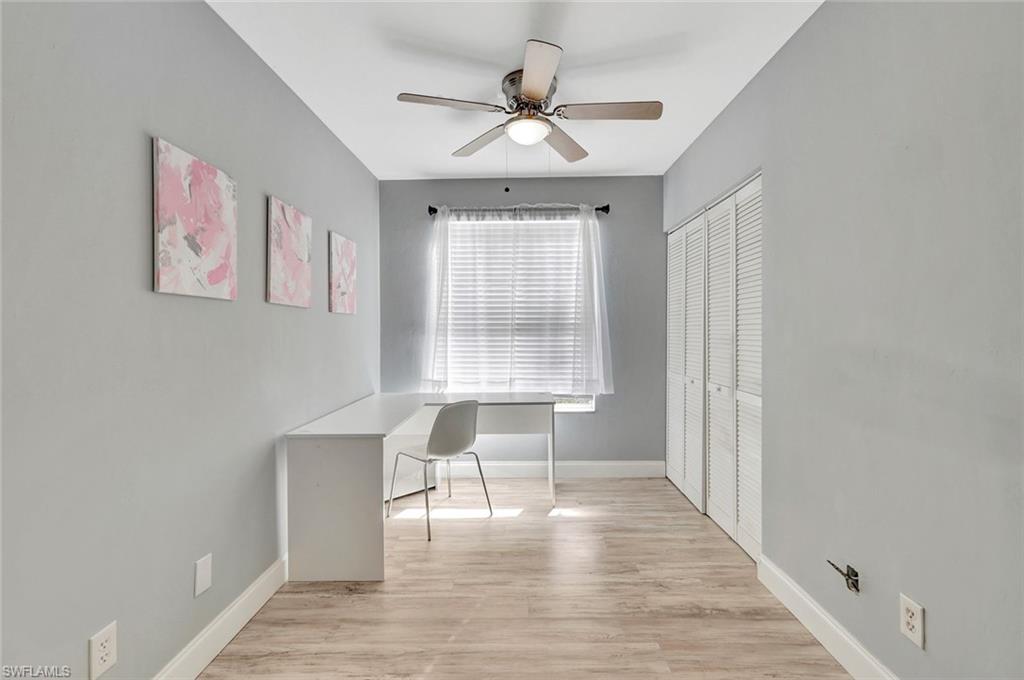 1965 Courtyard Way, Unit E106 Naples, FL 34112 - Photo 19 of 25 Flex Room bedroom office or den with closet