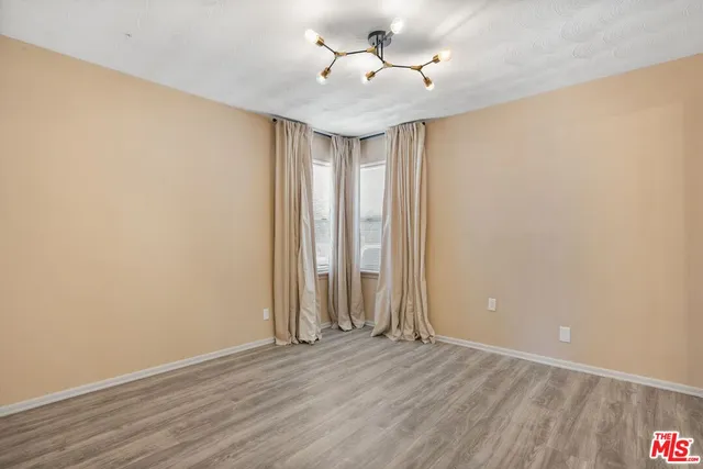 wooden floor in an empty room