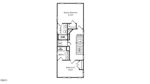 a picture of a room with a floor plan