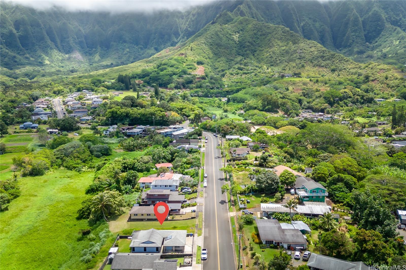 47-318 Waihee Road Kaneohe, HI 96744 - Photo 5 of 15 an aerial view of residential houses with outdoor space and trees