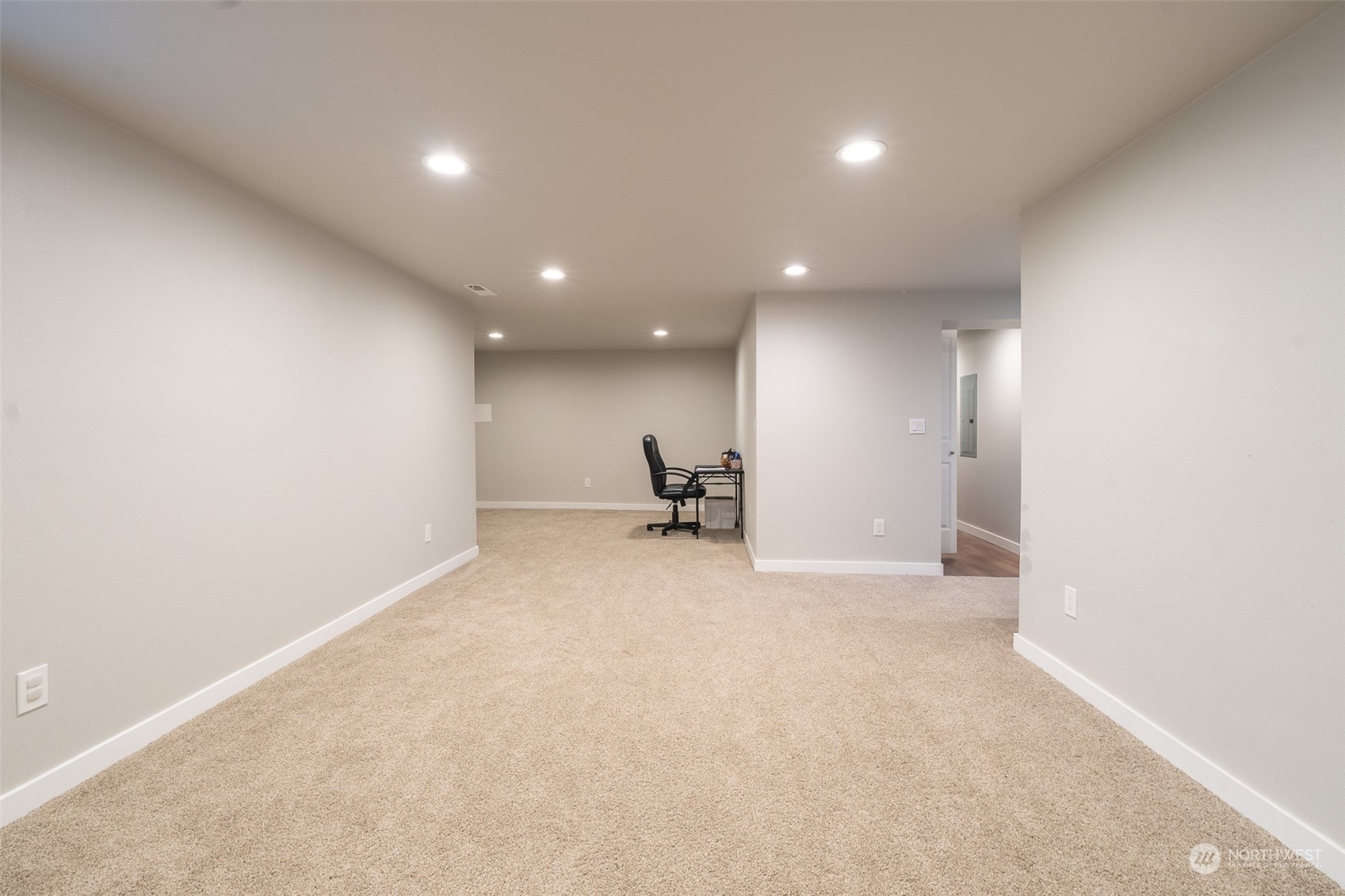 5515 South Bangor Street Seattle, WA 98178 - Photo 23 of 33 a view of a hall with wooden floor