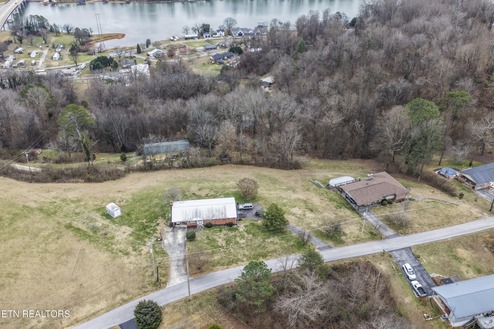 145 Short Street Kingston, TN 37763 - Photo 28 of 29 an aerial view of a house with outdoor space