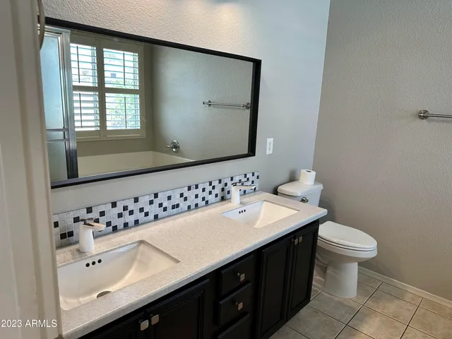 a bathroom with a sink and a toilet