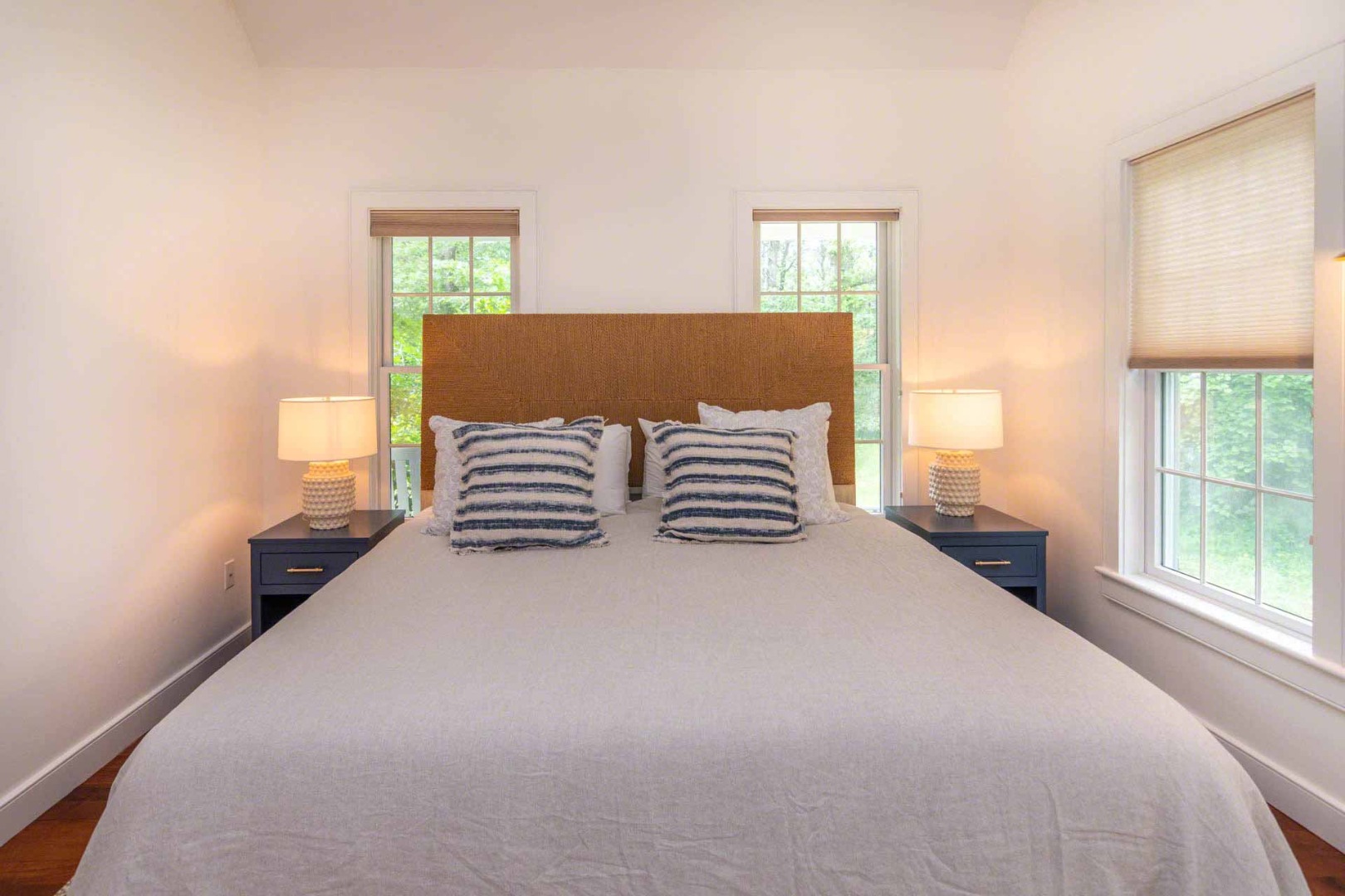 29 Pradas Way Edgartown, MA 02539 - Photo 14 of 30 a bedroom with a balcony and bed