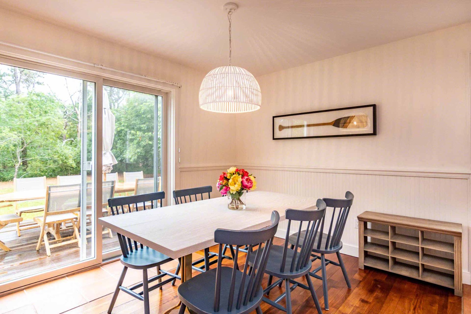 29 Pradas Way Edgartown, MA 02539 - Photo 8 of 30 a view of a dining room with furniture window and outside view