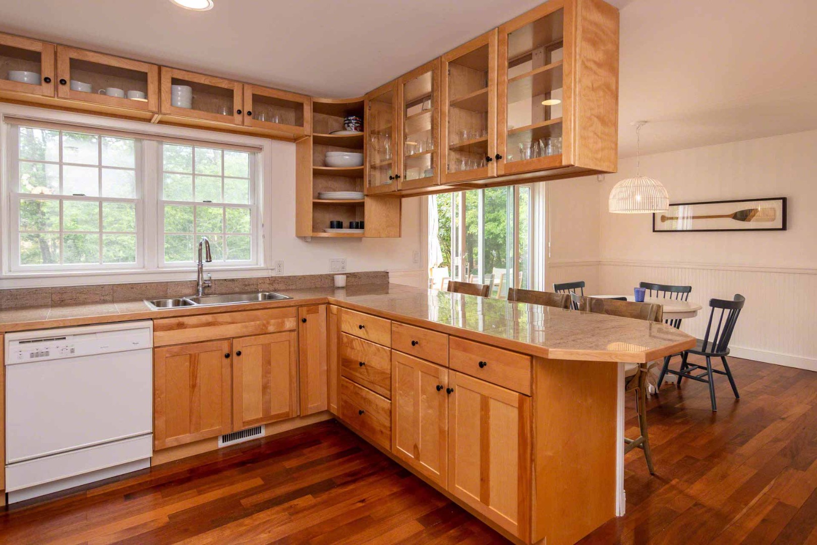 29 Pradas Way Edgartown, MA 02539 - Photo 10 of 30 a kitchen with stainless steel appliances granite countertop a stove a sink and a refrigerator
