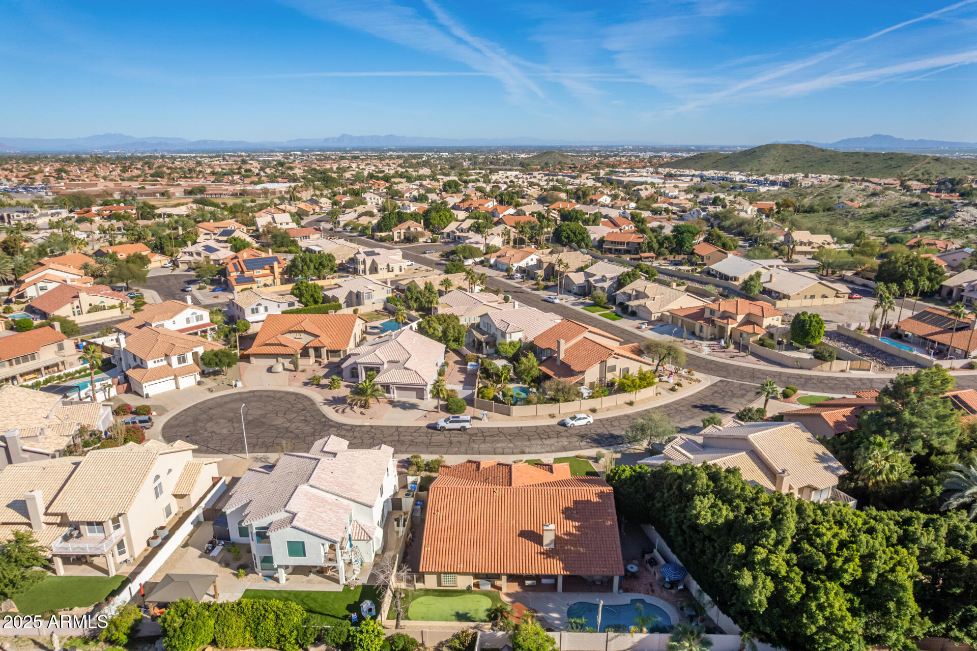 14044 South 33rd Way Phoenix, AZ 85044 - Photo 56 of 59 an aerial view of residential houses with outdoor space