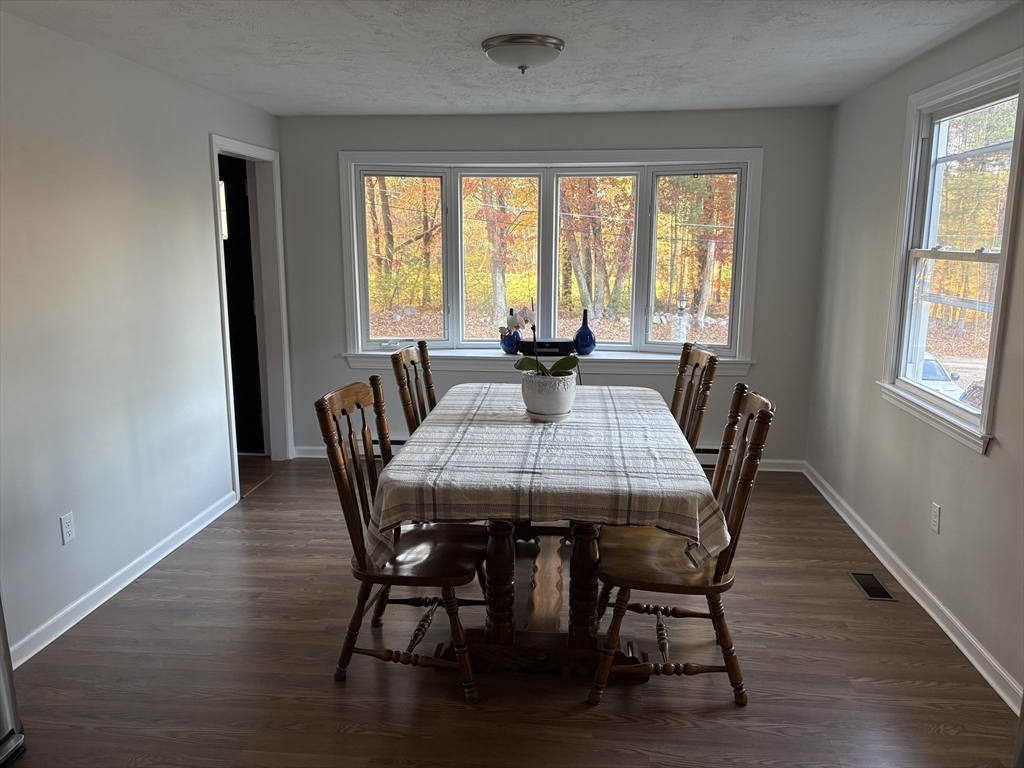 11 Potter Road Douglas, MA 01516 - Photo 18 of 41 a view of a dining room with furniture and windows