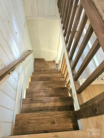 a view of a kitchen with washer and dryer