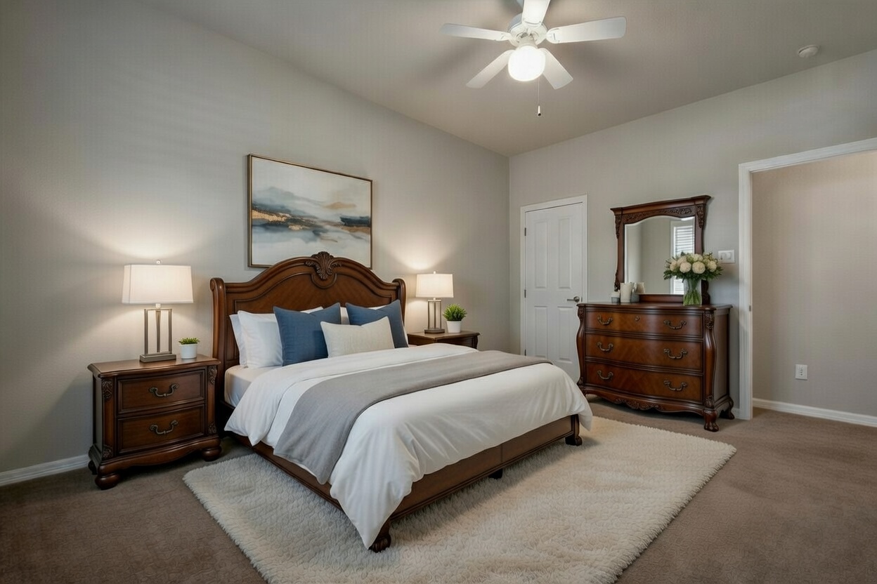102 Lavaca Lane Georgetown, TX 78628 - Photo 21 of 30 1st Guest Bedroom (virtually staged)