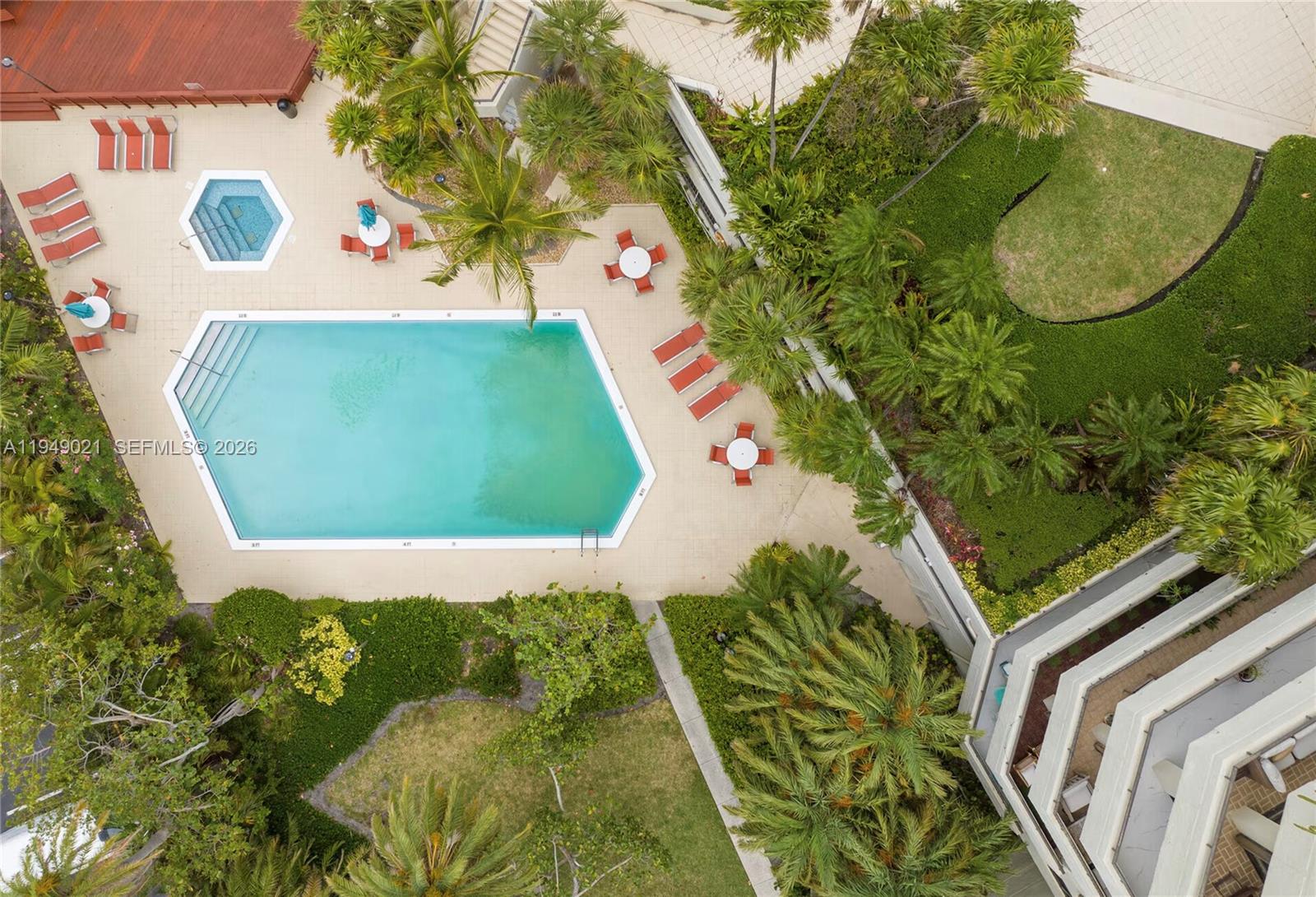 170 Ocean Ln Drive, Unit 809 Key Biscayne, FL 33149 - Photo 29 of 31 a view of a swimming pool