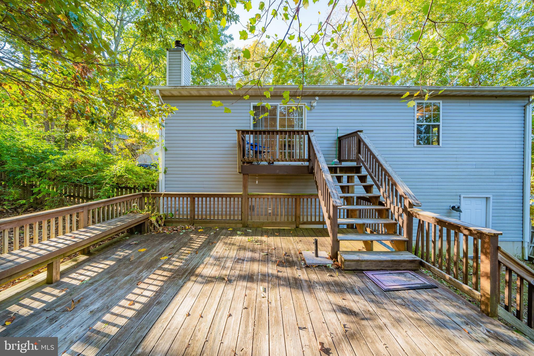 11109 Rawhide Road Lusby, MD 20657 - Photo 35 of 41 Large deck