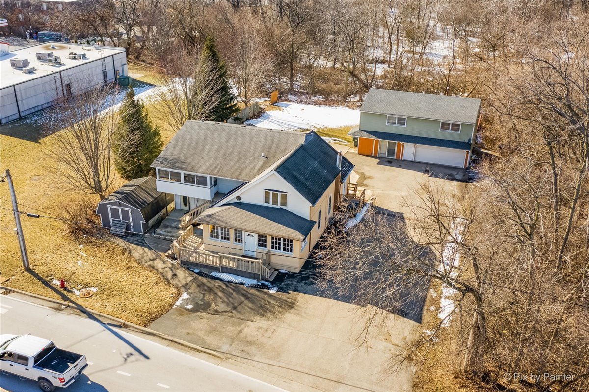 544 Hainesville Road Round Lake Park, IL 60073 - Photo 6 of 50 an aerial view of residential houses with outdoor space