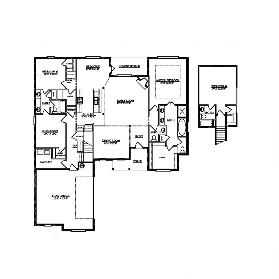 8727 Rosedown Lane Daphne, AL 36526 - Photo 35 of 35 Floor Plan