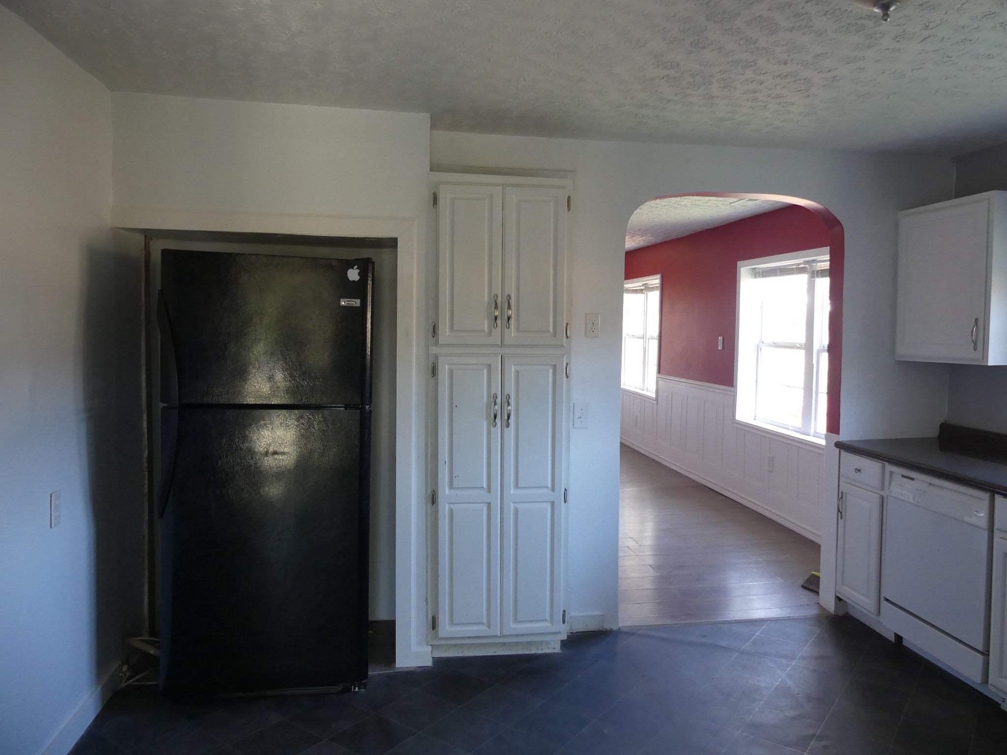 231 Mountain Road Elora, TN 37328 - Photo 11 of 32 a kitchen with a refrigerator and wooden floor