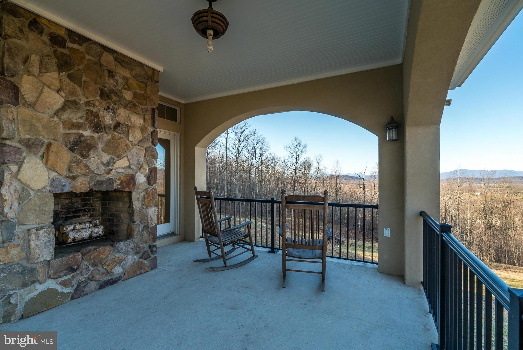 9637 Ada Road Marshall, VA 20115 - Photo 34 of 52 Porch with fireplace