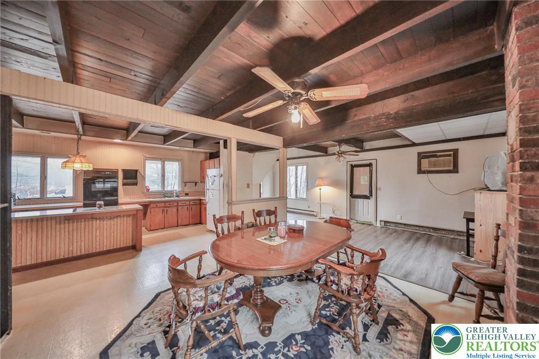 355 Hickory Road Palmerton, PA 18071 - Photo 23 of 66 a outdoor space with lots of furniture and a fireplace