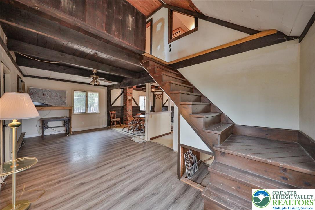 355 Hickory Road Palmerton, PA 18071 - Photo 29 of 66 a view of entryway and hall with wooden floor