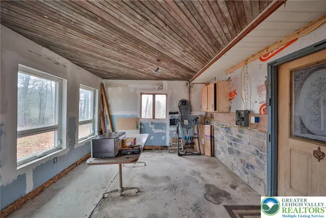 a view of room with window