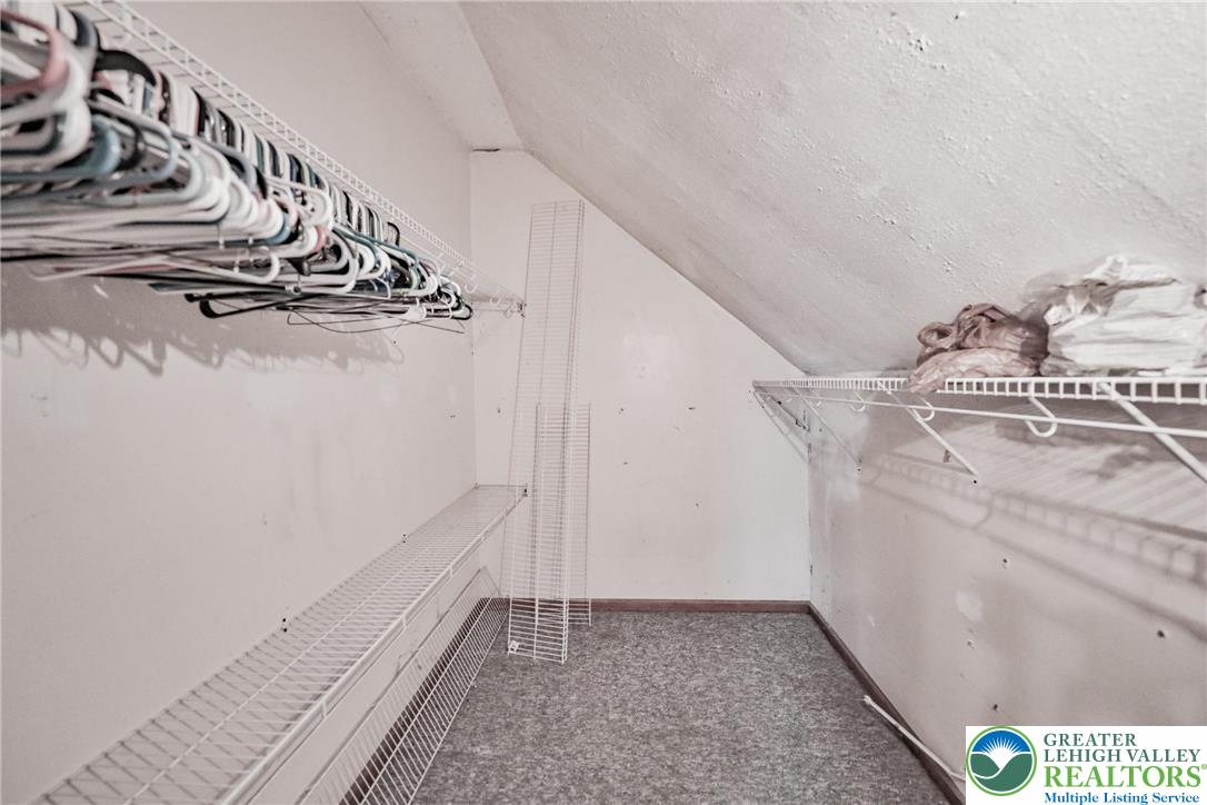 355 Hickory Road Palmerton, PA 18071 - Photo 45 of 66 a view of storage and utility room with racks on the wall
