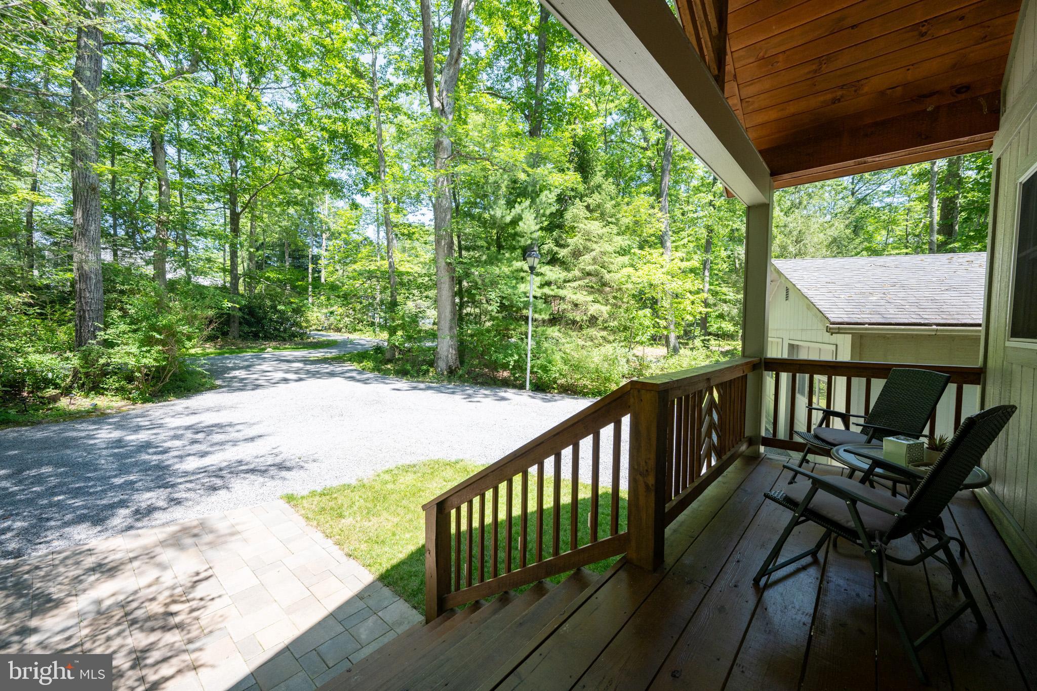 346 Skippers Point Road Oakland, MD 21550 - Photo 42 of 73 a view of a two chair in the balcony