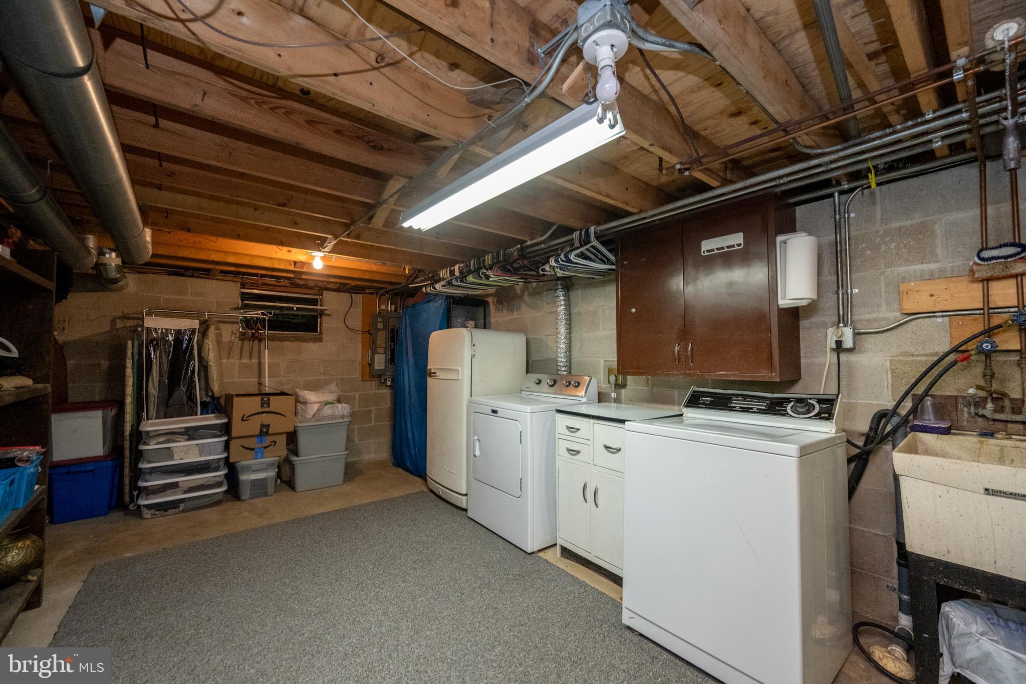 346 Skippers Point Road Oakland, MD 21550 - Photo 56 of 73 a view of storage and utility room with racks