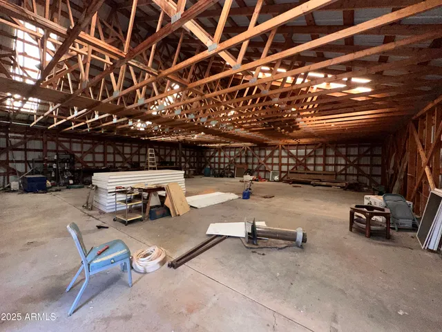 a car parked in a parking garage