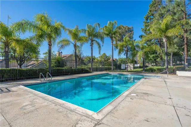a view of a trees with a big yard
