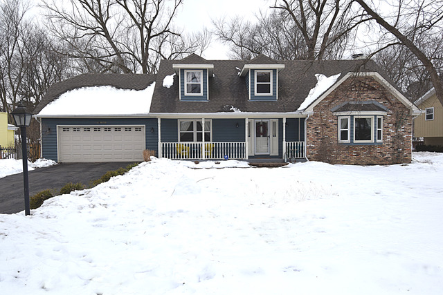 N040 Pierce Avenue Wheaton, IL 60187 - Photo 1 of 20 a front view of a house with a yard covered in snow