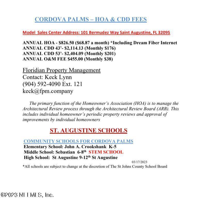 113 Torres Trace Street St. Augustine, FL 32095 - Photo 3 of 5