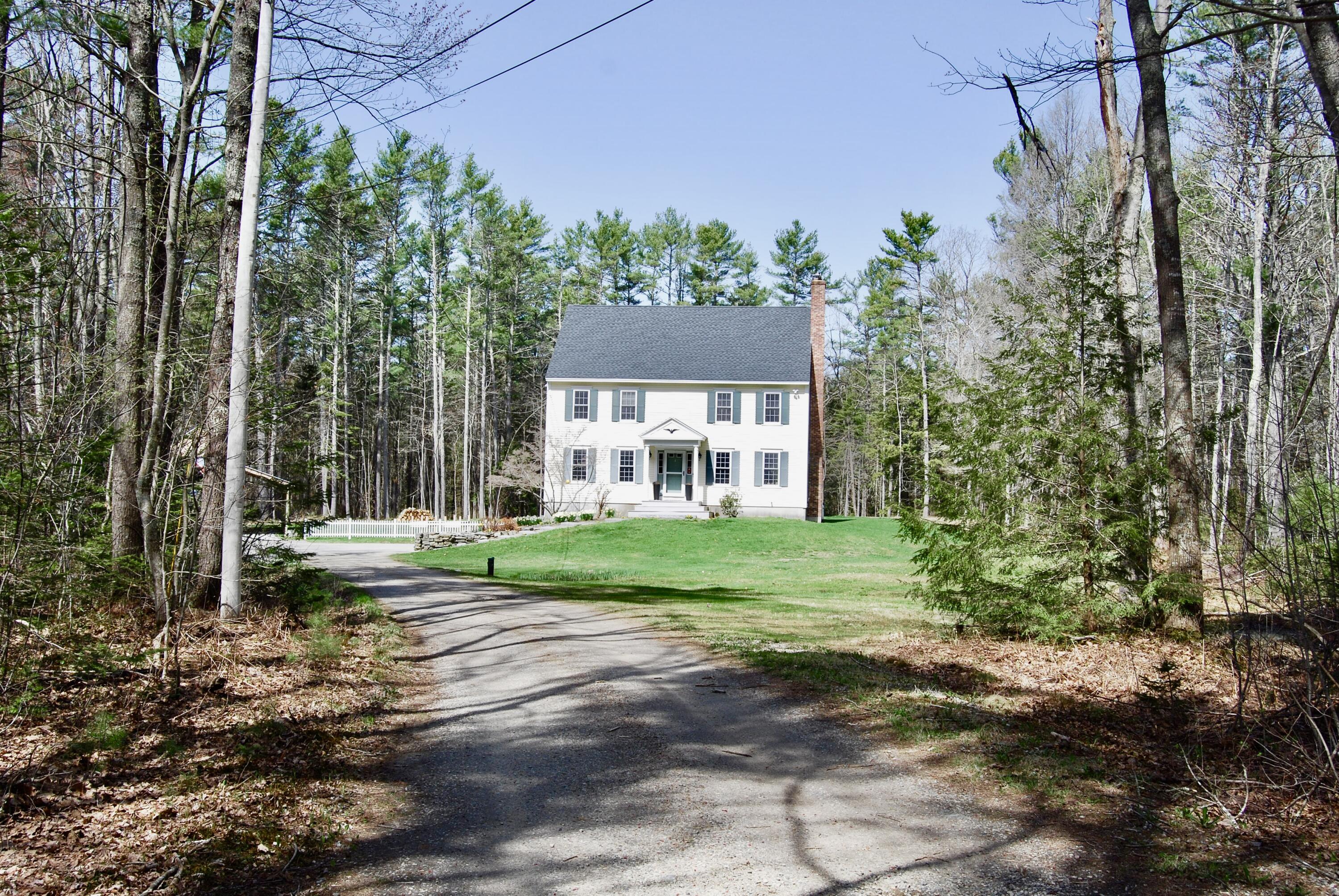 59 Durrell's Woods Road Arundel, ME 04046 - Photo 2 of 49 FRONT FROM DRIVE