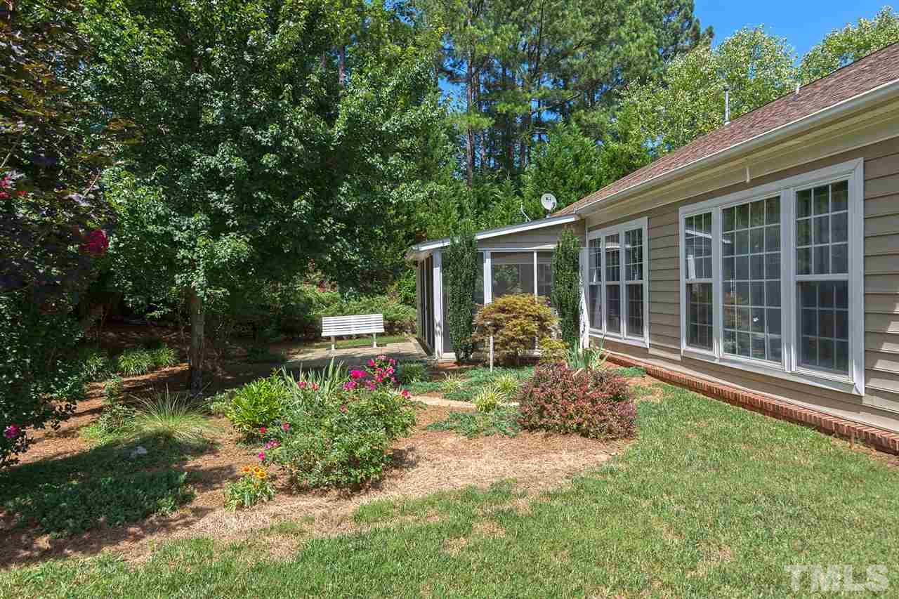3413 Secretariat Way Raleigh, NC 27614 - Photo 20 of 23 a house view with a garden space