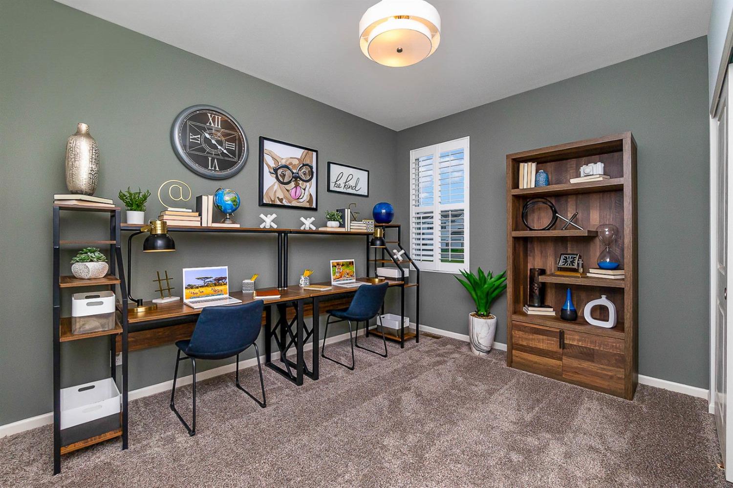 7754 West 103rd Street St. John, IN 46307 - Photo 7 of 39 a view of a workspace with furniture