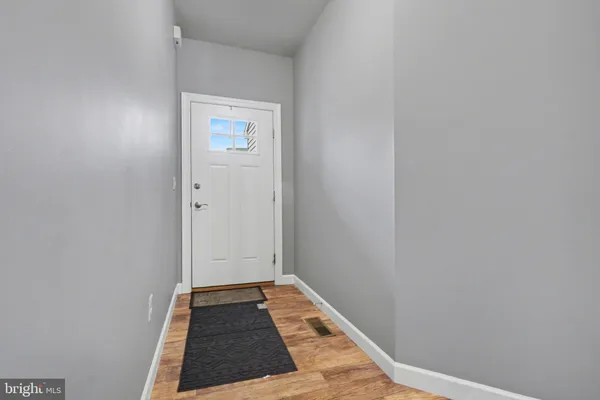 a view of wooden floor
