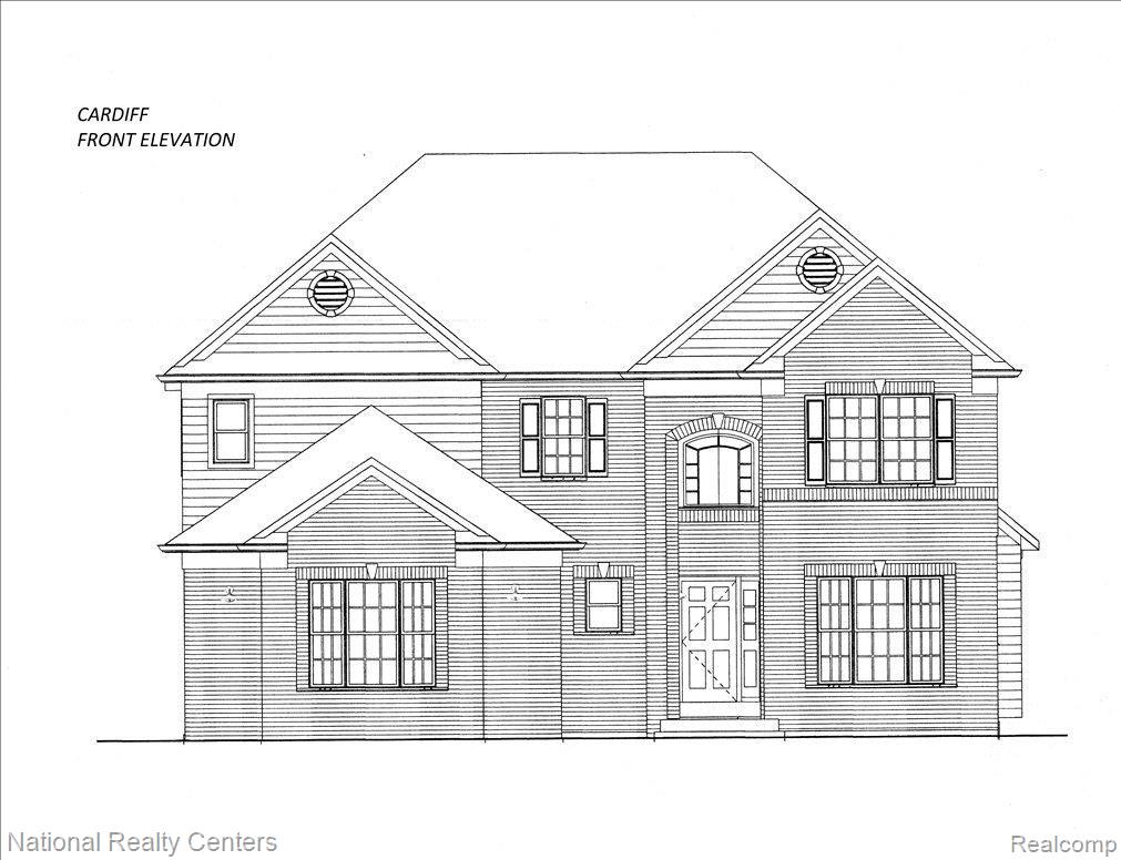 3383 Shadwell Lane Rochester, MI 48306 - Photo 1 of 3 FRONT ELEVATION
