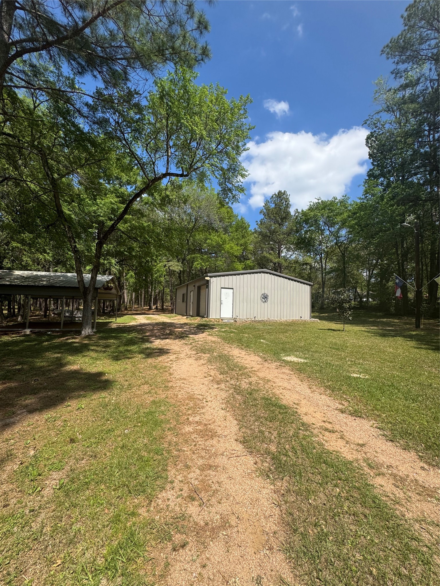 16375 Grand Flower Road Plantersville, TX 77363 - Photo 1 of 25 a view of a house with a yard