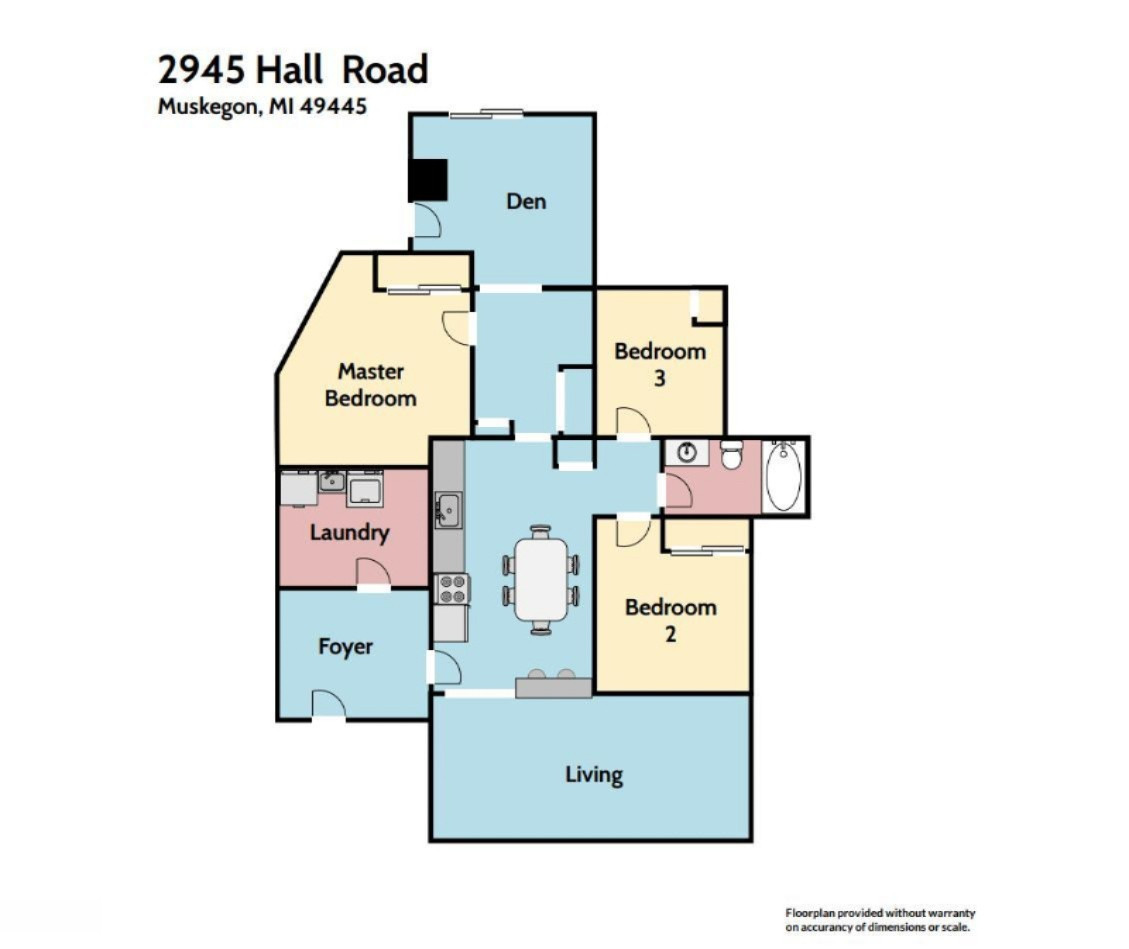2945 Hall Road Muskegon, MI 49442 - Photo 39 of 39 Floorplan