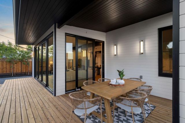 a view of a house with a swimming pool