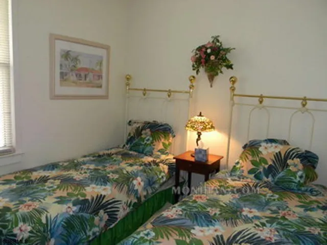 a bathroom with a window