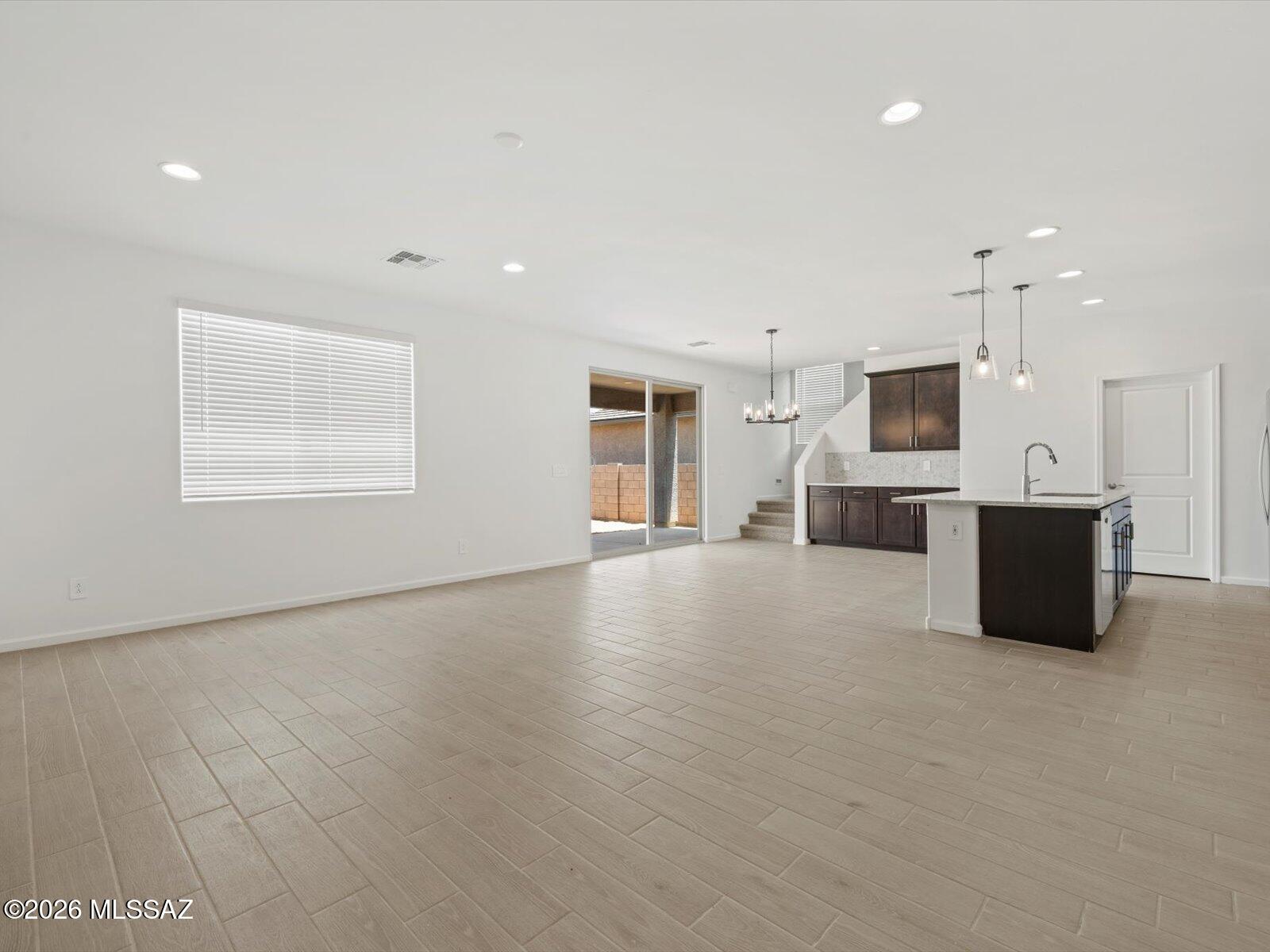 5133 West Gainer Ridge Road Tucson, AZ 85757 - Photo 3 of 16 a view of kitchen and windows