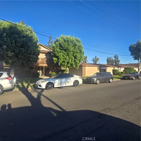 a car parked on the side of the road