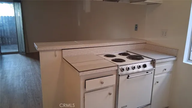 a view of empty room