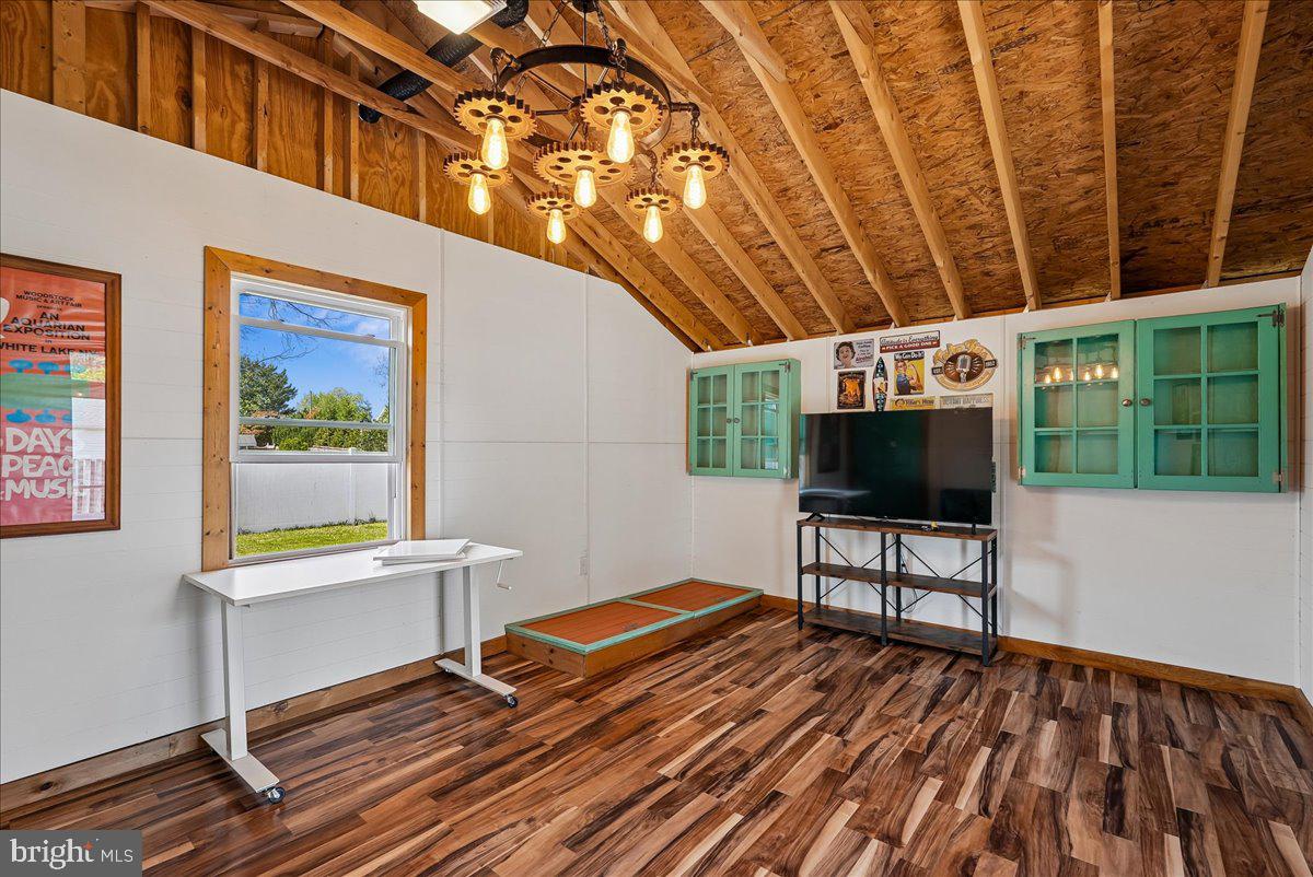 209 Rice Street Berryville, VA 22611 - Photo 44 of 67 She Shed with unique light fixture