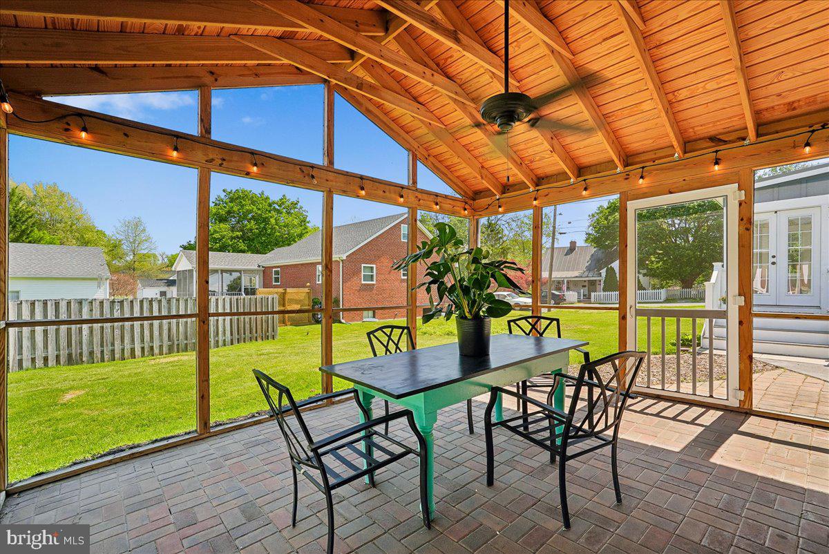 209 Rice Street Berryville, VA 22611 - Photo 46 of 71 Screen porch with ceiling fan