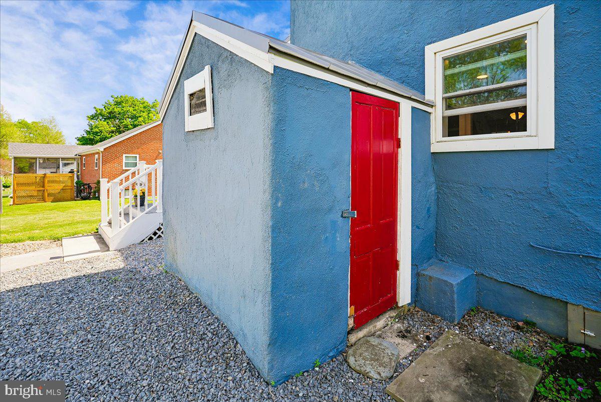 209 Rice Street Berryville, VA 22611 - Photo 51 of 67 Attached storage room at rear of home