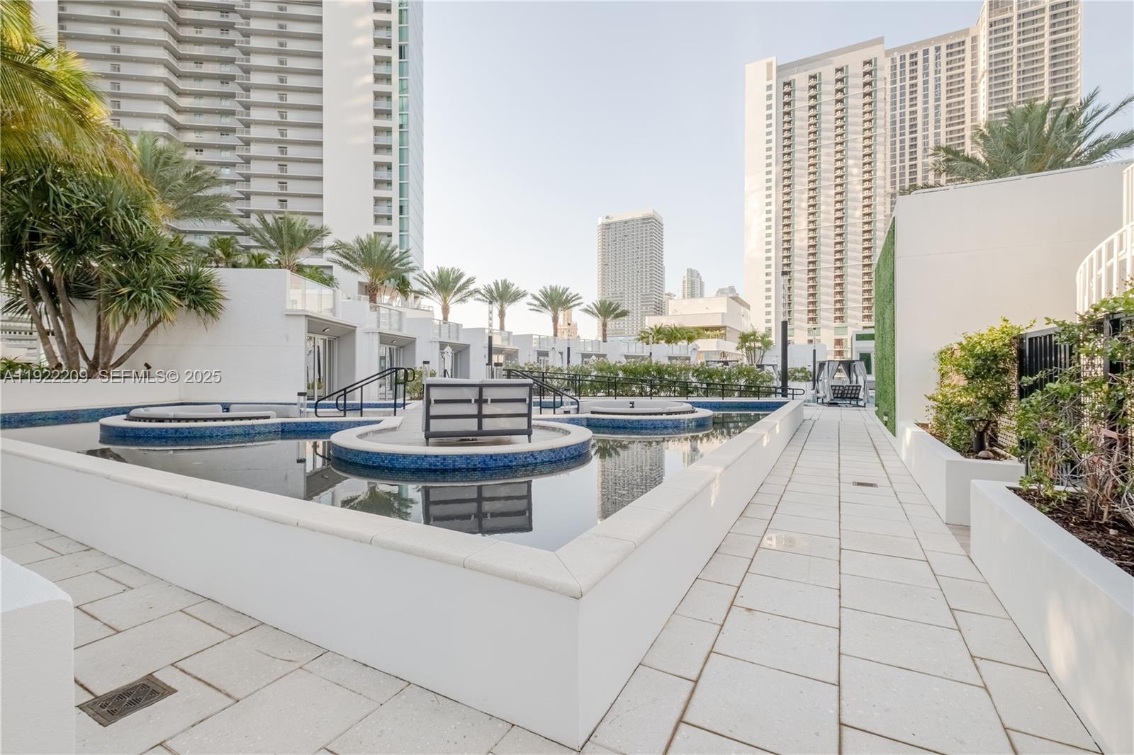 851 Northeast 1st Avenue, Unit 3911 Miami, FL 33132 - Photo 59 of 75 a view of balcony with outdoor space