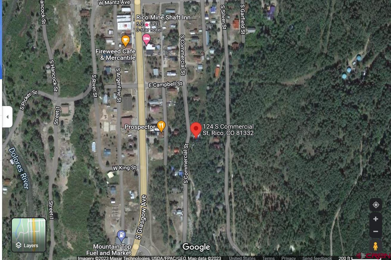 124 South Commercial Street Rico, CO 81332 - Photo 8 of 8 Property Lines are not representative of a survey