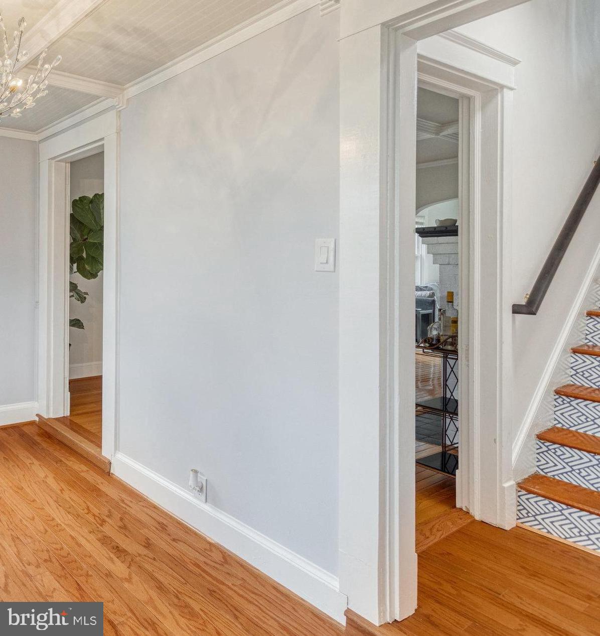 19310 Weaver Road Triangle, VA 22172 - Photo 23 of 43 Wood Staircase to Upper Level